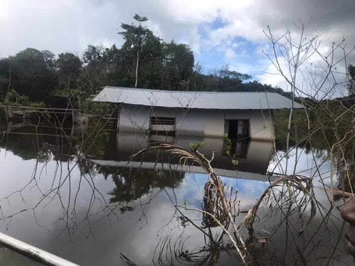 Water ramp in Brokopondo