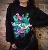 Suriname Sweater- Black - Talking Prints