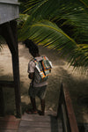 Folding Backpack Pangi (Beige- Green)
